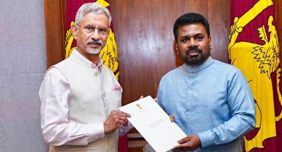 India's Jaishankar Delivers Modi's Message To AKD